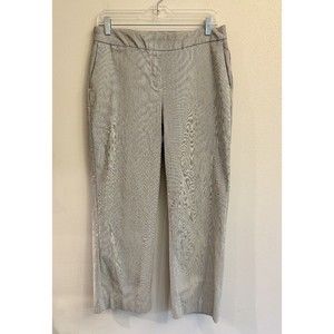 Maison d'Amelie Paris Pull On‎ Pants 10 Pin Striped Blue Elastic Waist Stretch